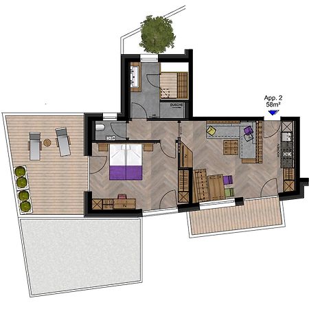 Apartment Rainer - Mittendrin Söll Eksteriør bilde