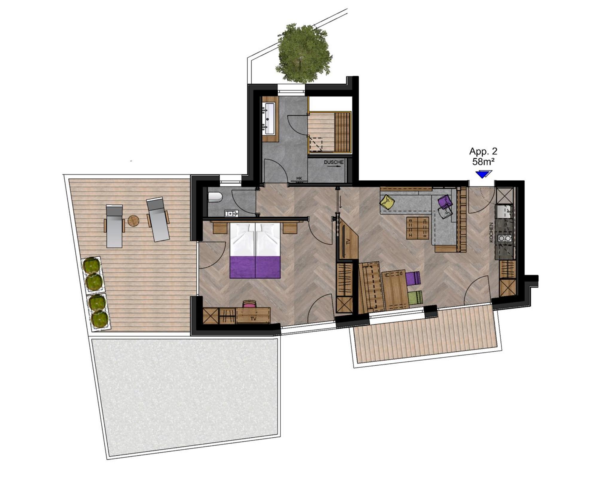 Apartment Rainer - Mittendrin Söll Eksteriør bilde